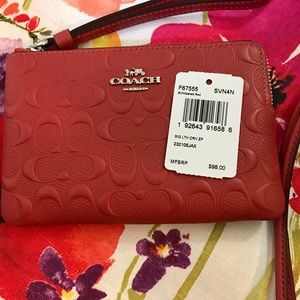 Brand NEW Coach Small Wristlet!!